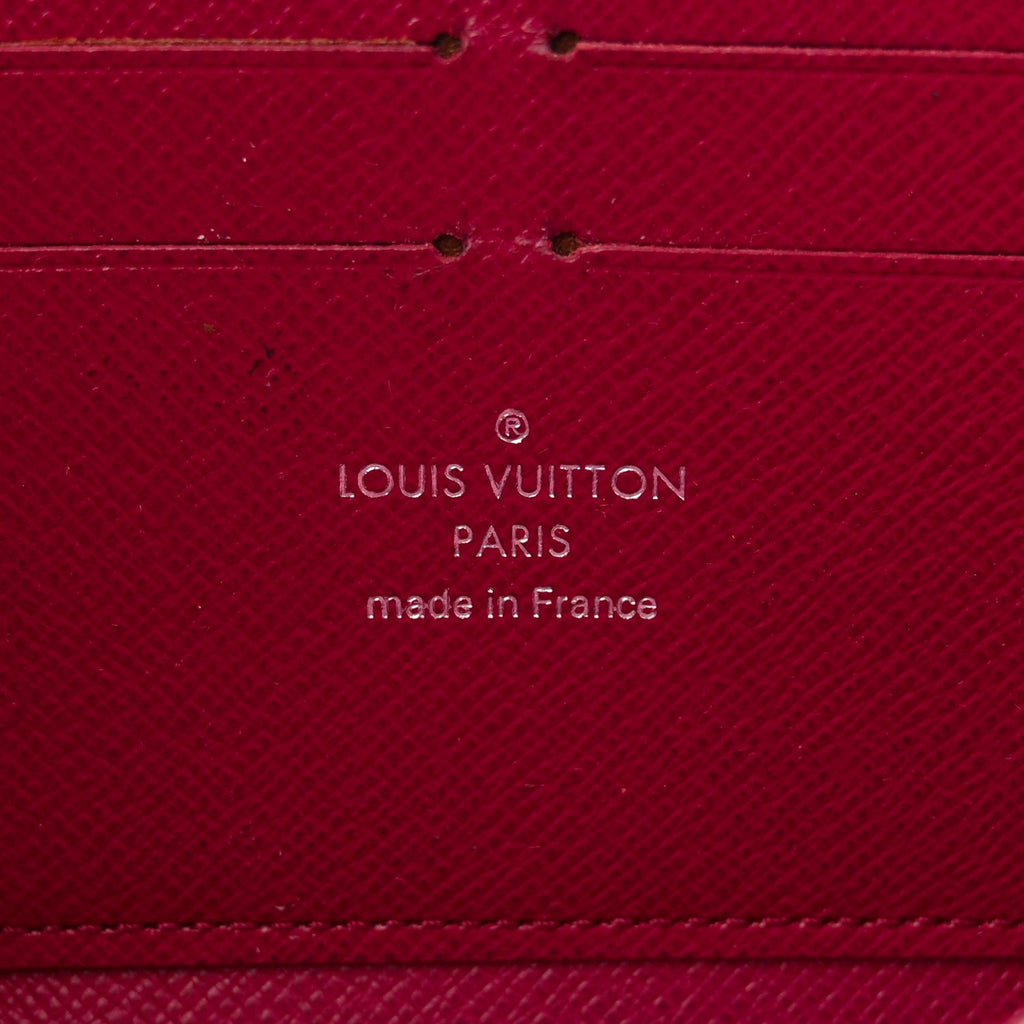 Louis Vuitton Epi Zippy Wallet Fuchsia