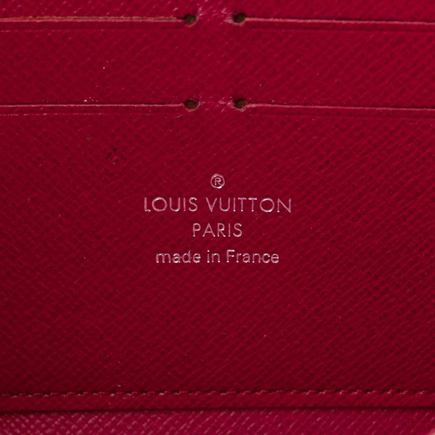 Louis Vuitton Epi Zippy Wallet Fuchsia