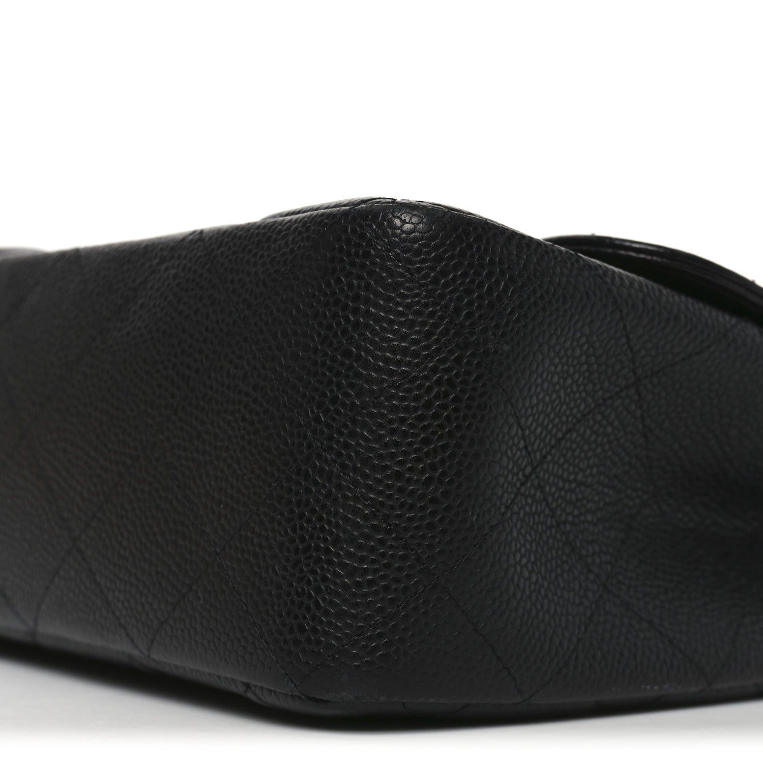 Chanel Caviar Quilted Jumbo Single Flap Black