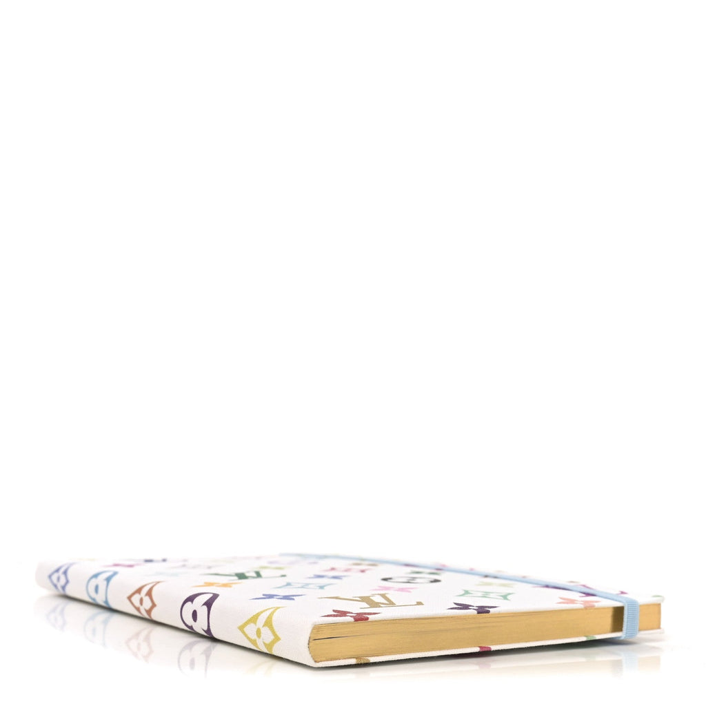 Louis Vuitton LV x TM Monogram Multicolor Jane Notebook MM White