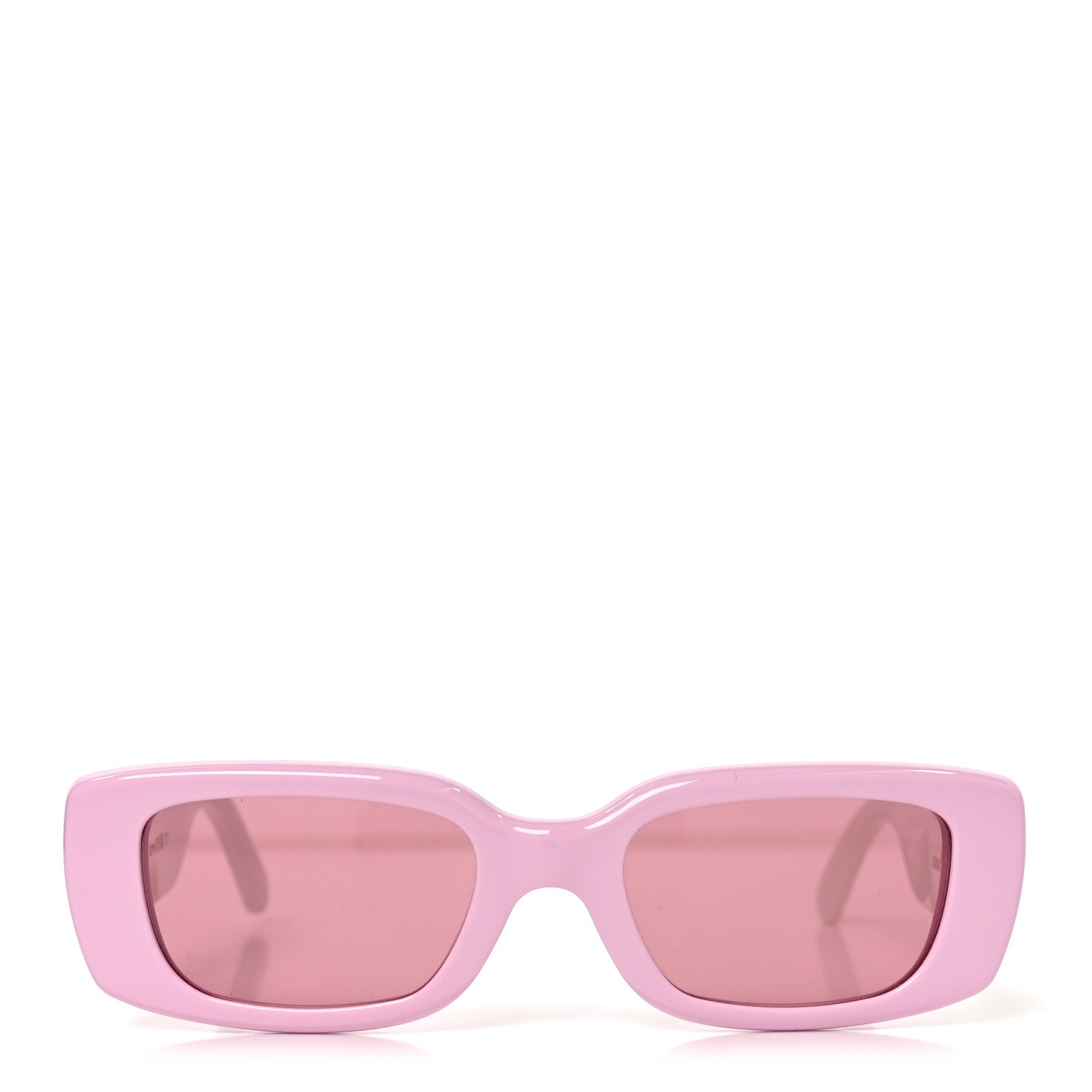 Louis Vuitton LV X TM Acetate Monogram Multicolor Cat Eye Sunglasses Z2711W Rose White