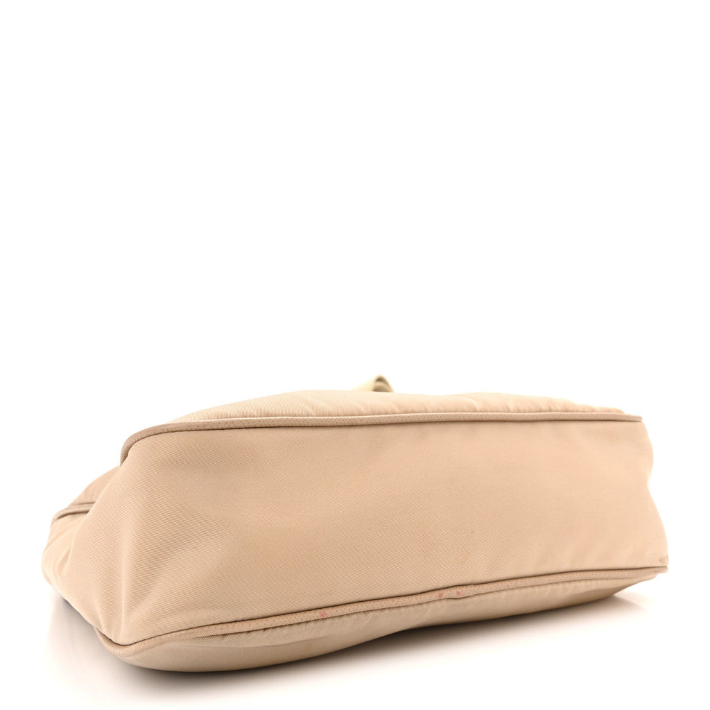 Prada Nylon Re-Edition 2005 Shoulder Bag Cammeo