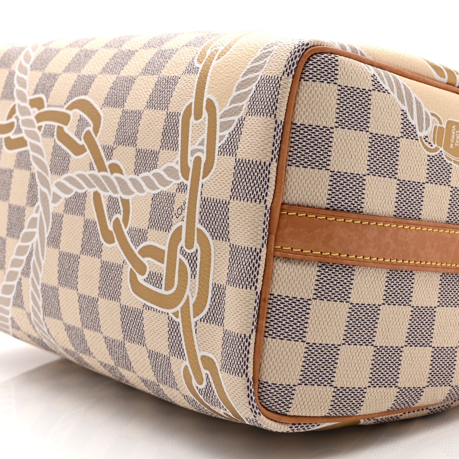 Louis Vuitton Damier Azur Nautical Speedy Bandouliere 25