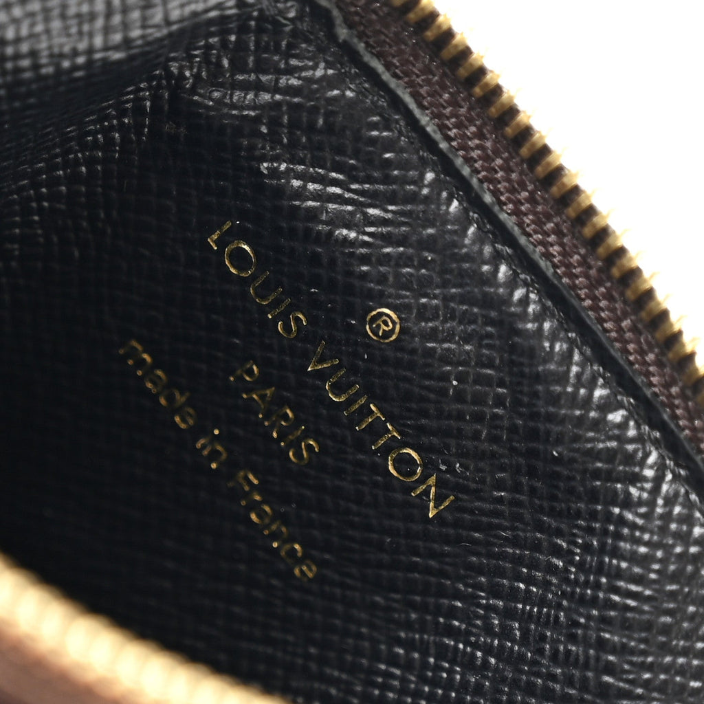 Louis Vuitton Monogram Recto Verso Card Holder Black