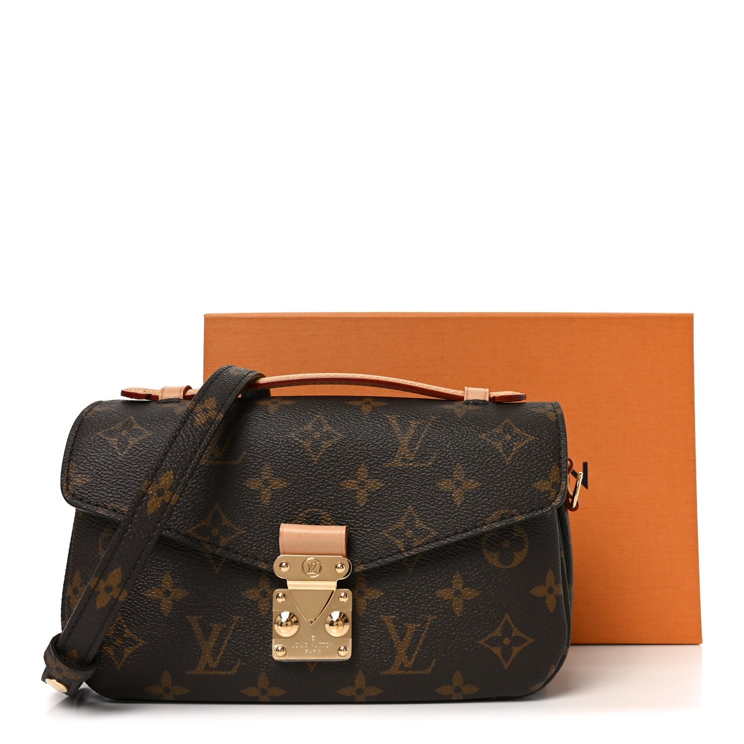 Louis Vuitton Monogram Pochette Metis East West