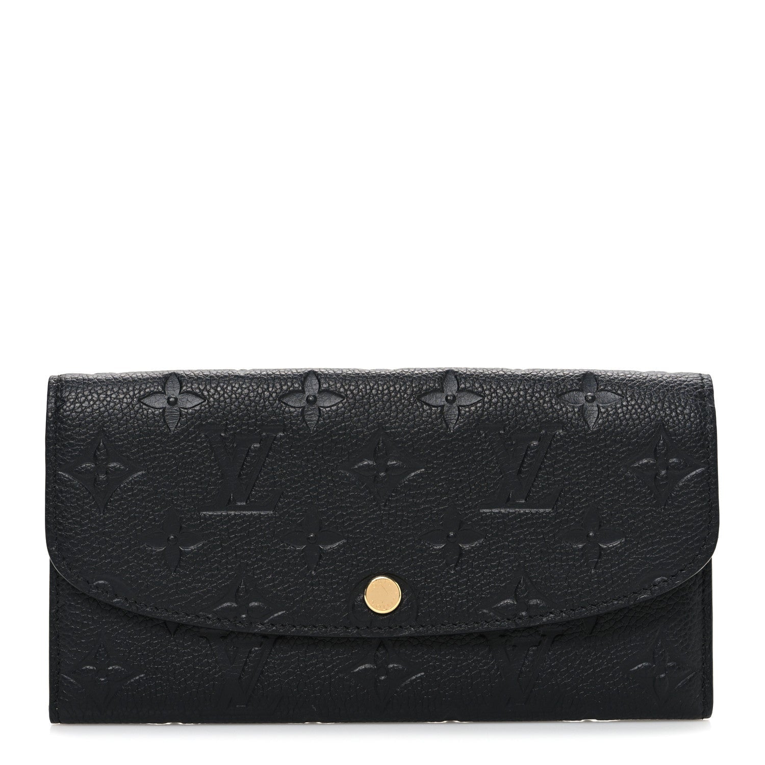 Louis Vuitton Empreinte Emilie Wallet Black Dune