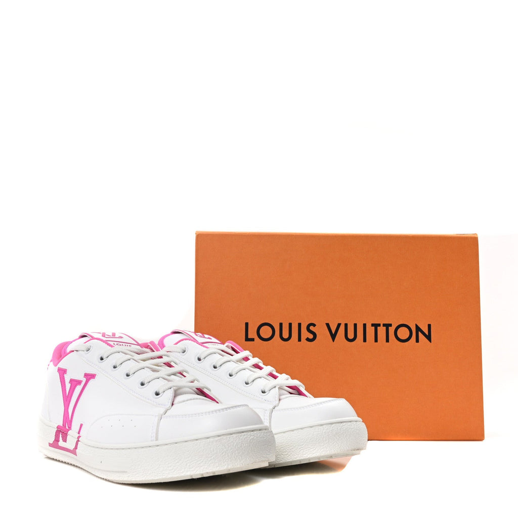 Louis Vuitton Calfskin Charlie Sneaker 41 Magenta