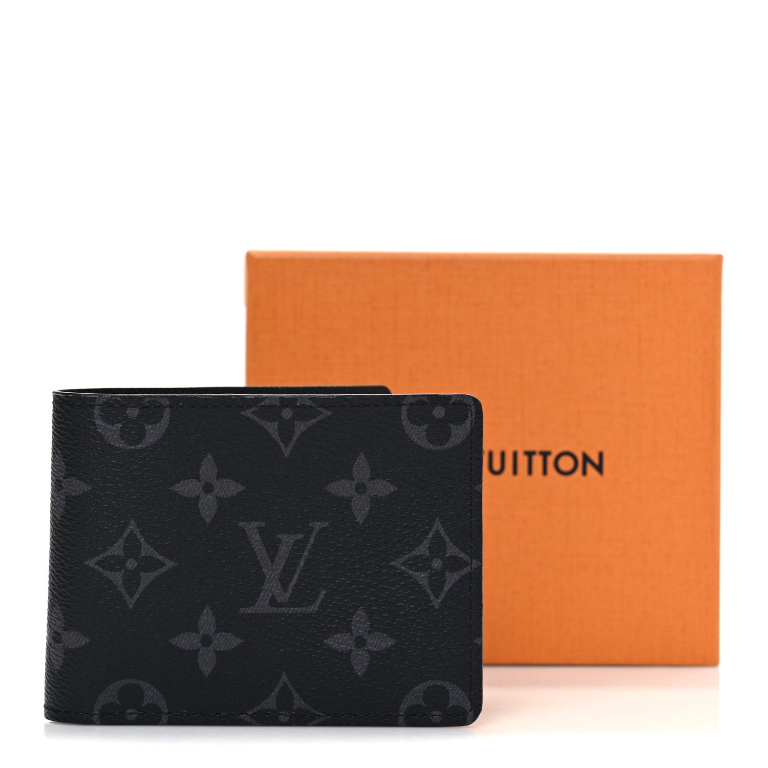 Louis Vuitton Monogram Eclipse Slender Wallet