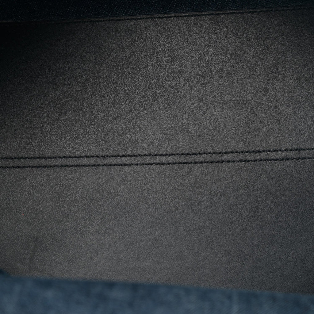 Christian Dior Denim Jacquard Oblique Medium Toujours Blue