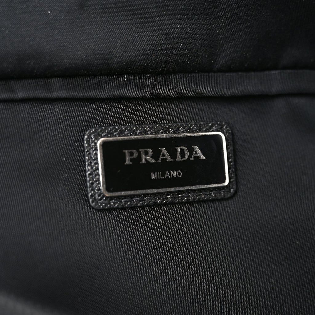 Prada Tessuto Nylon Belt Bag Black