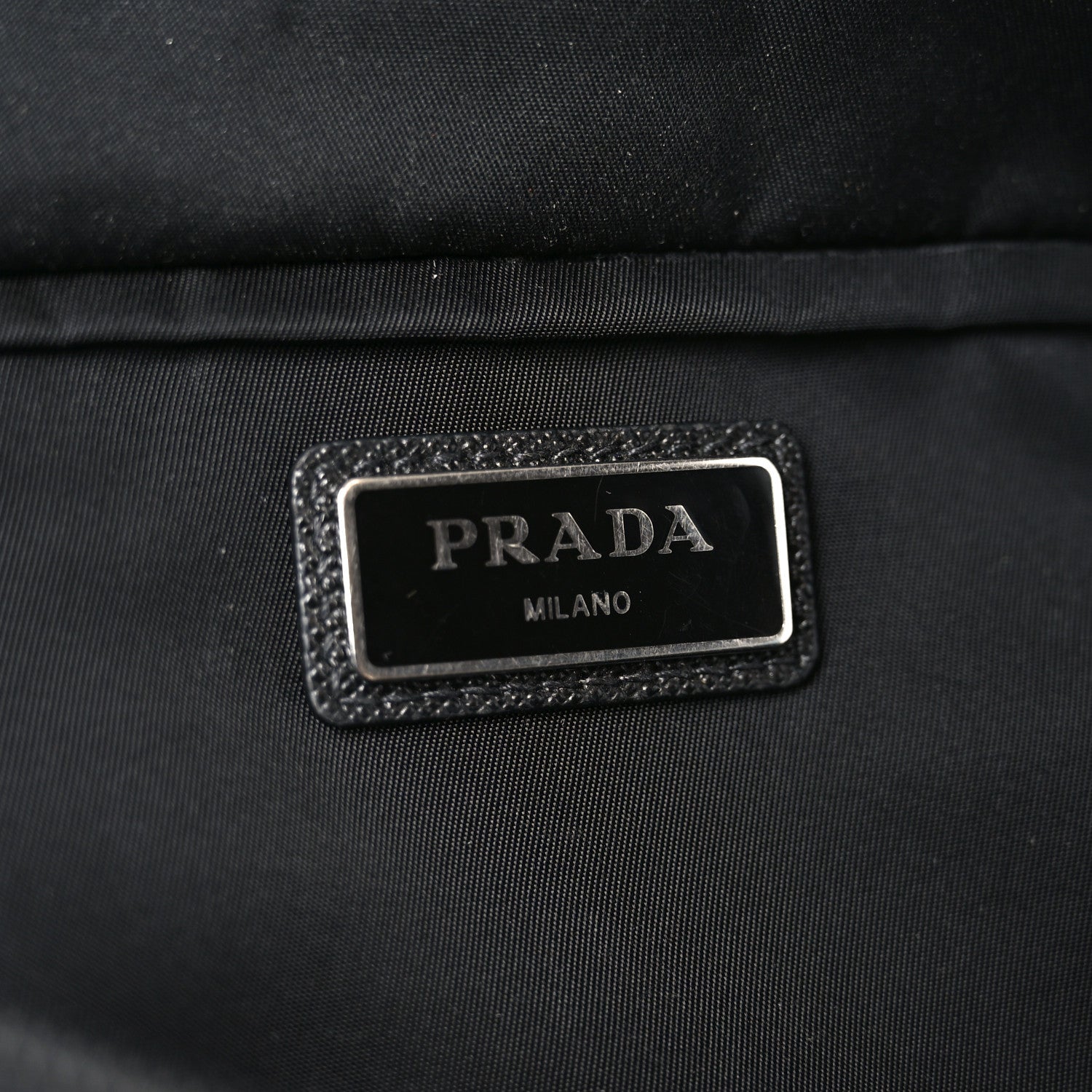 Prada Tessuto Nylon Belt Bag Black