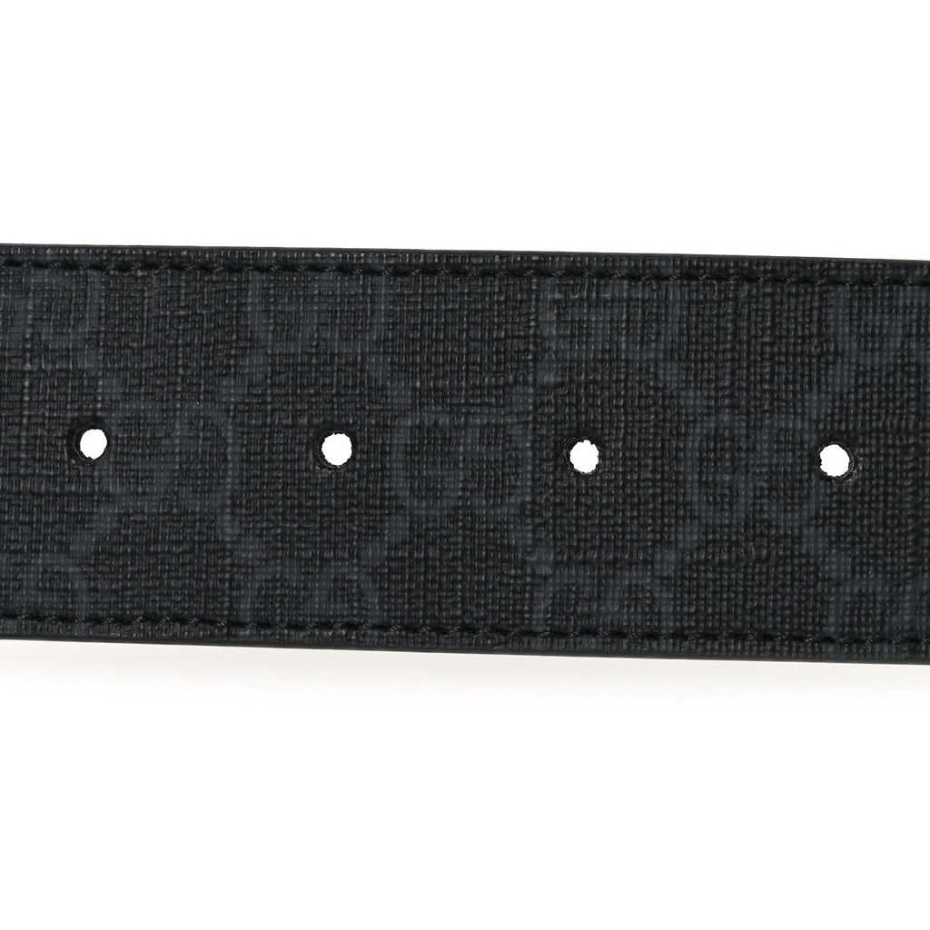 Gucci GG Supreme Monogram Blondie 40mm Belt 85 34 Black