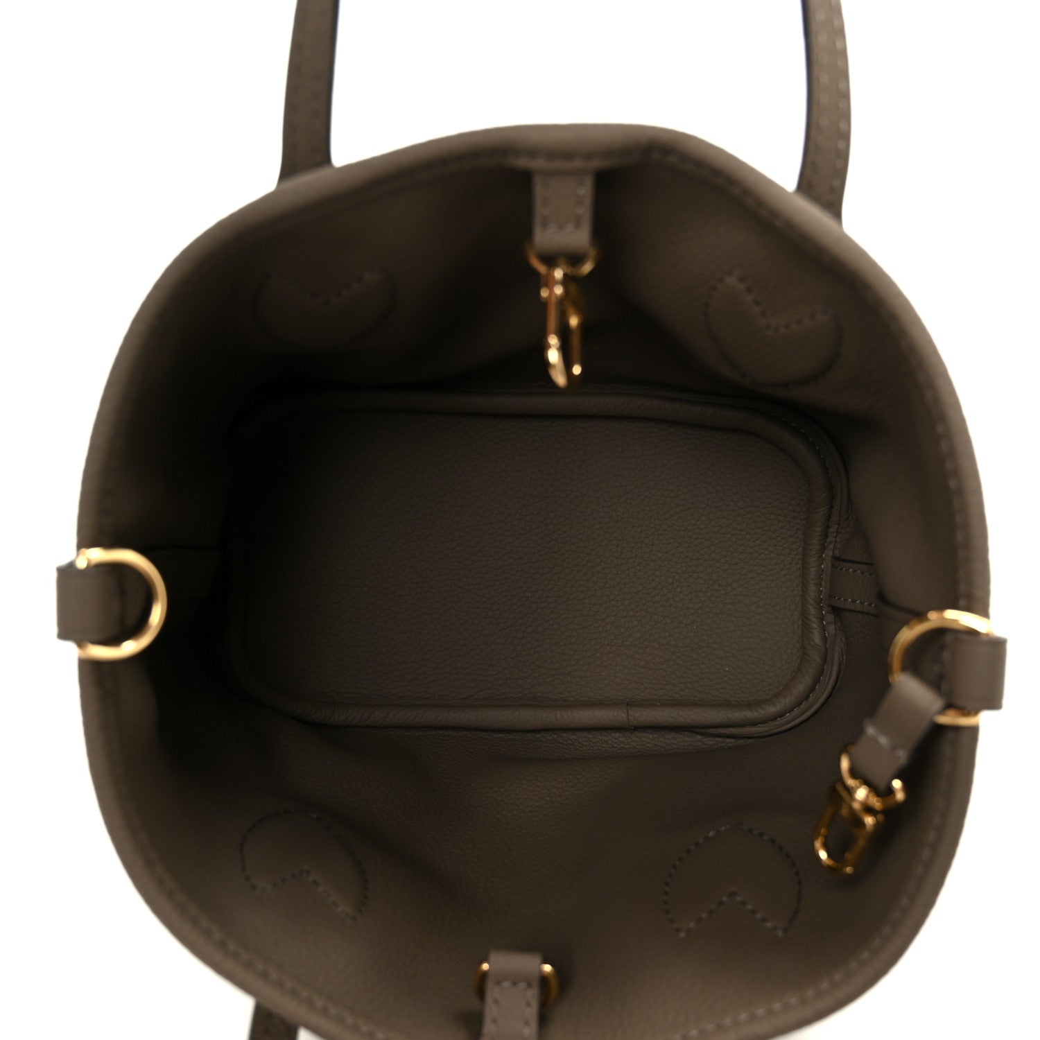 Louis Vuitton Monogram Neverfull Inside Out Bandouliere BB Dark Fango
