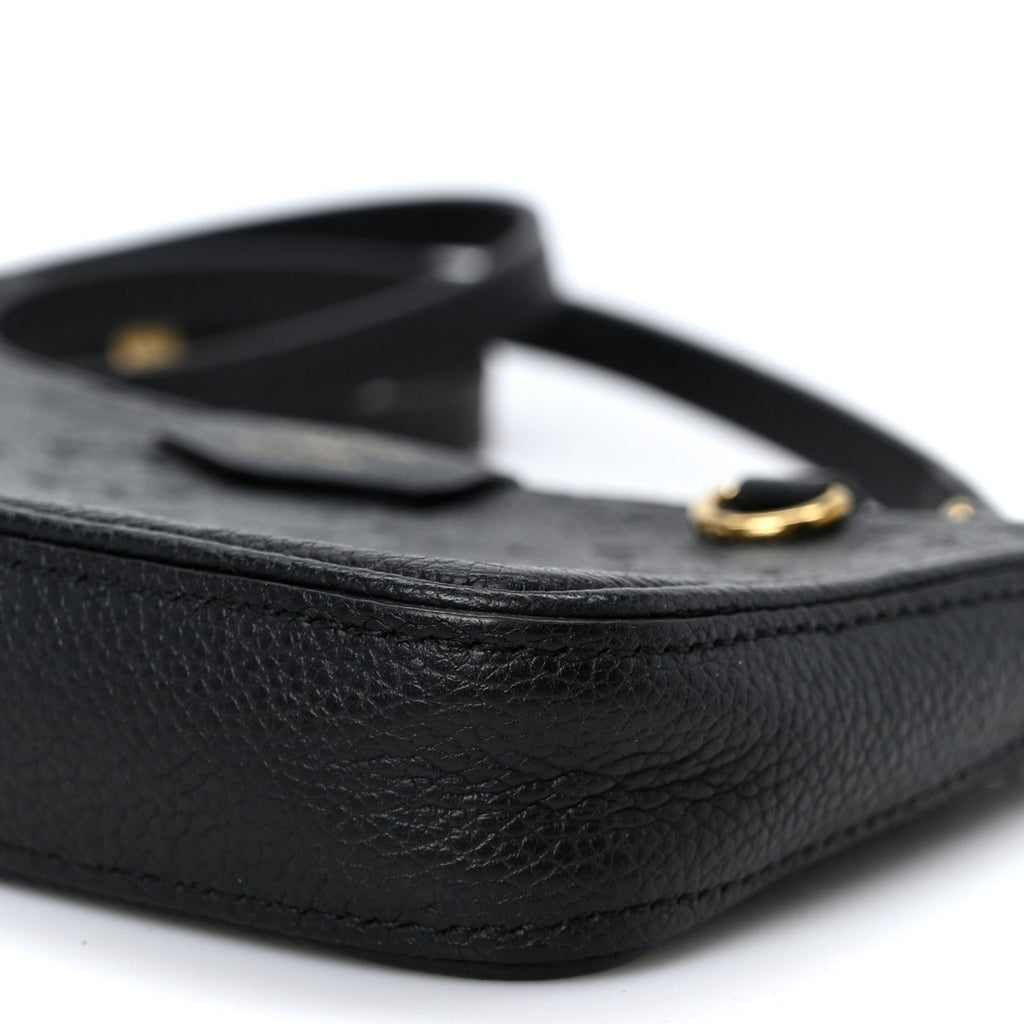 Louis Vuitton Empreinte Easy Pouch On Strap Black