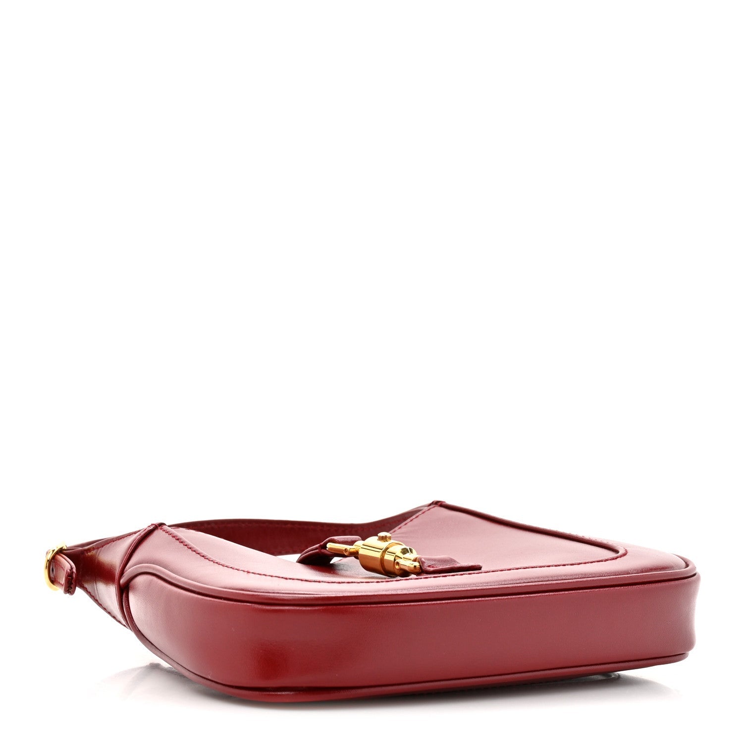 Gucci Boarded Dyana Lux Calfskin Mini Jackie 1961 Hobo New Cherry Red