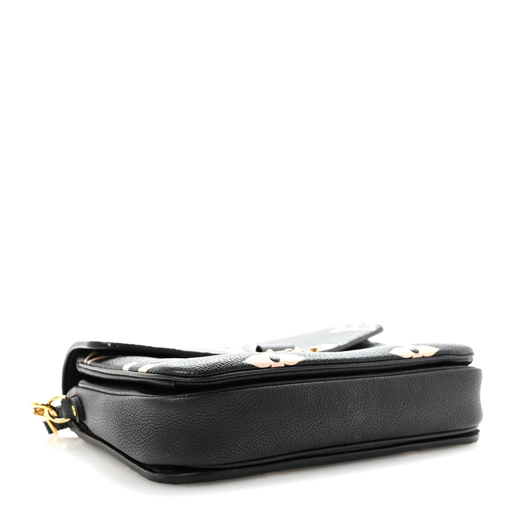 Louis Vuitton Empreinte Monogram Giant Pochette Metis Black Beige