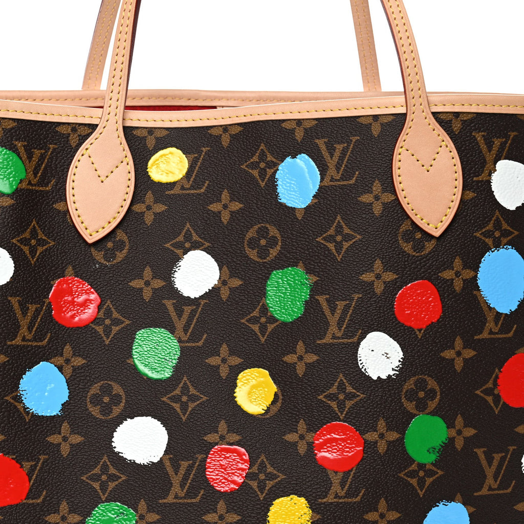 Louis Vuitton LV X YK Monogram Dots Neverfull MM
