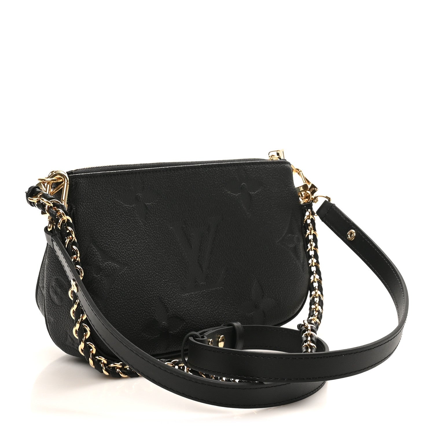 Louis Vuitton Empreinte Monogram Giant Multi Pochette Accessories Black