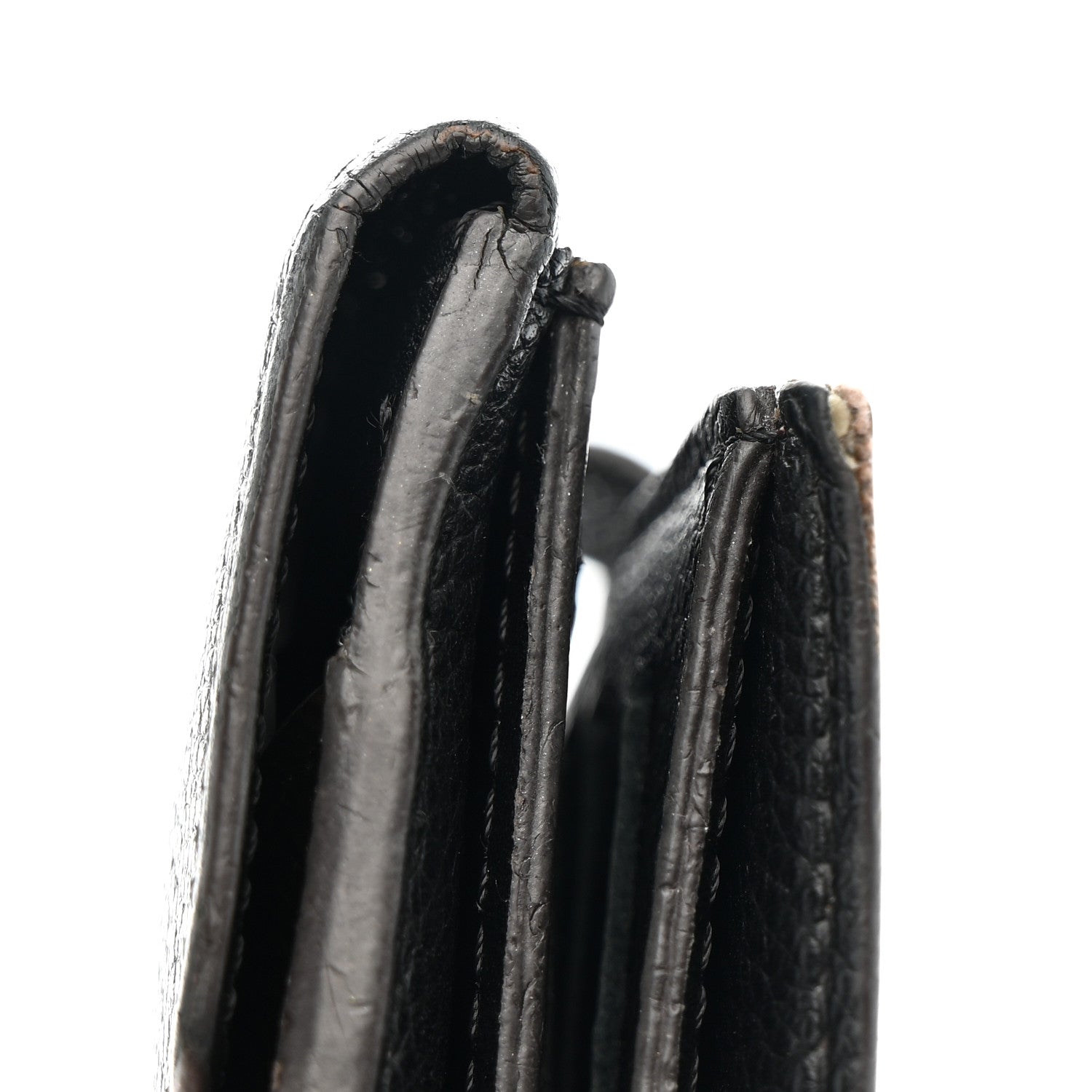 Louis Vuitton Monogram Pallas Compact Wallet Black