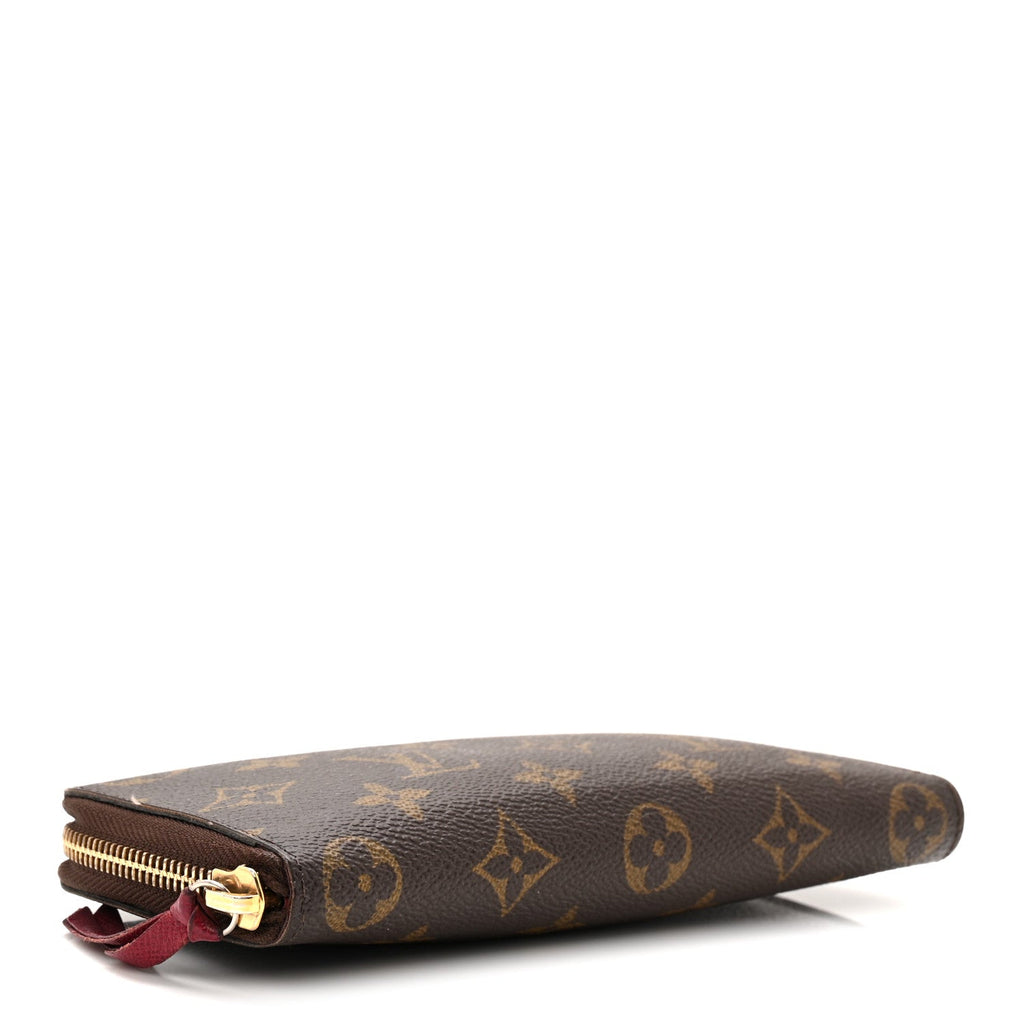 Louis Vuitton Monogram Clemence Wallet Fuchsia