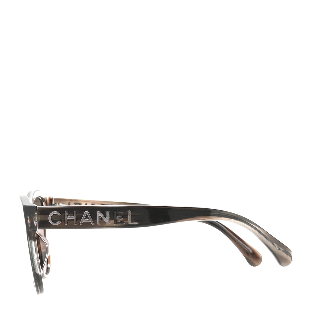 Acetate Pantos Logo Sunglasses 5458-A Brown