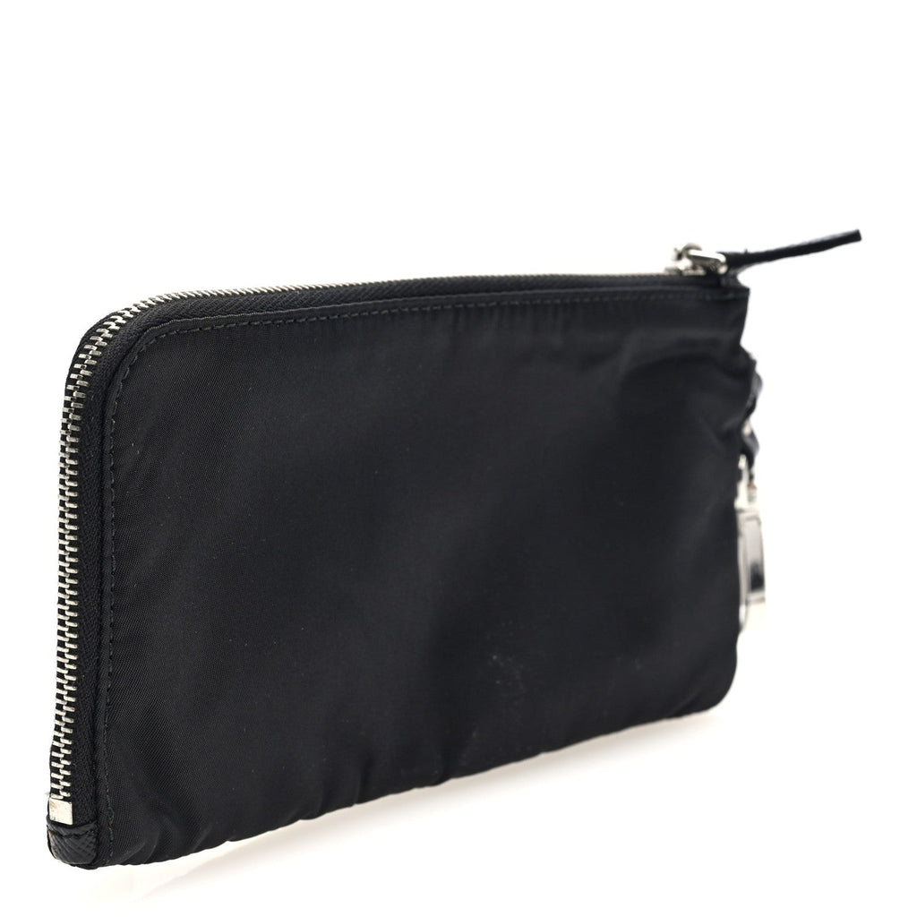 Prada Nylon Tessuto Pouch Black