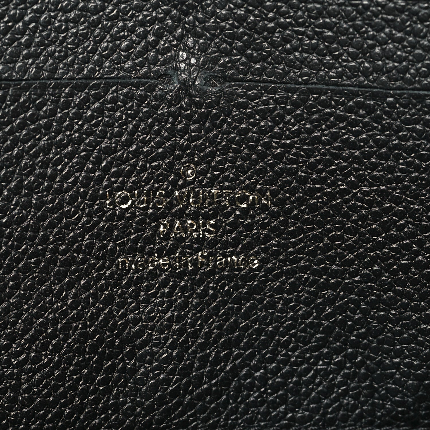 Louis Vuitton Empreinte Zippy Wallet Black