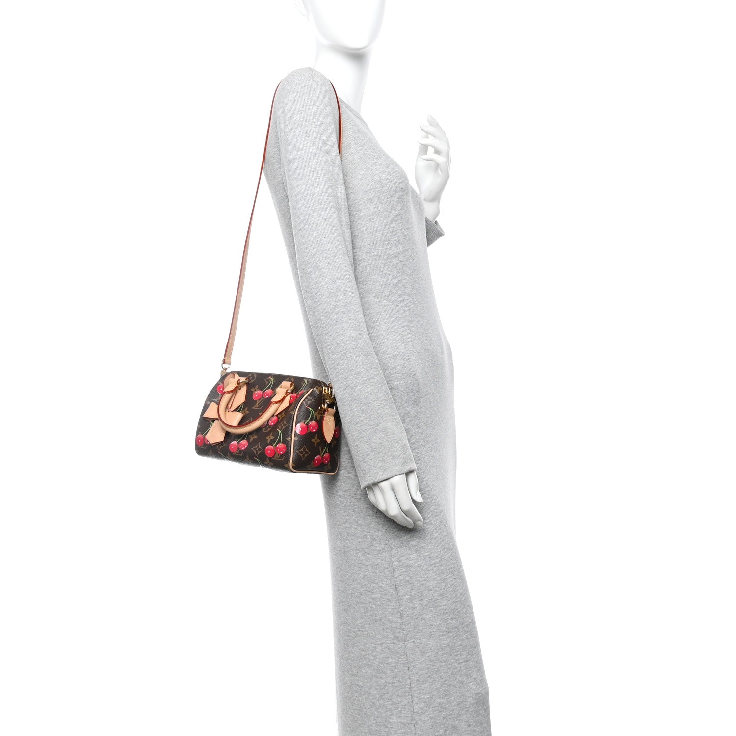 Louis Vuitton LV X TM Monogram Cerises Speedy Bandouliere 20