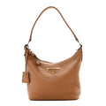 Prada Vitello Daino Soft Mini Shoulder Bag Caramel