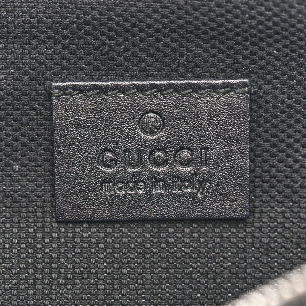 Gucci Patent Shearling Medium Soho Chain Shoulder Bag Black