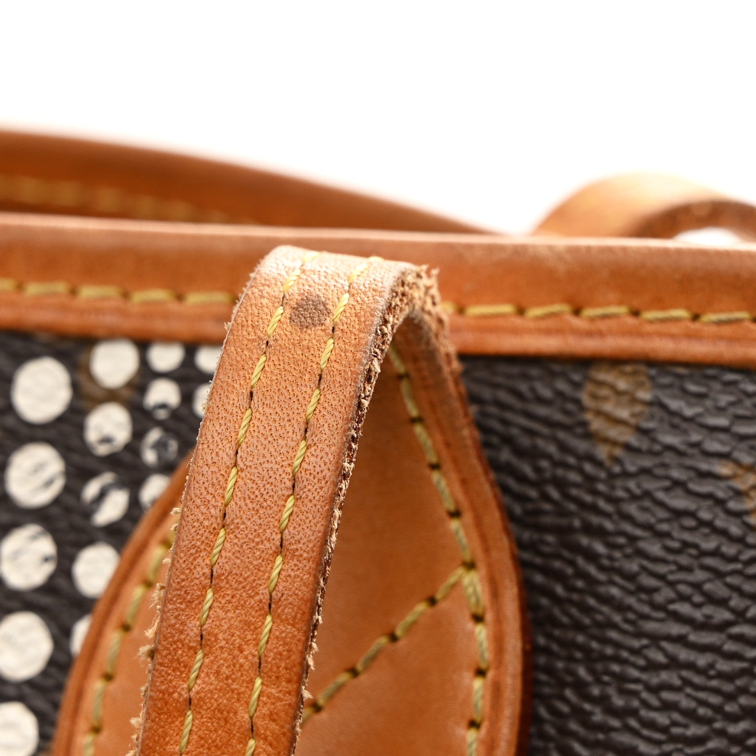 Louis Vuitton Monogram Kusama Waves Neverfull MM White