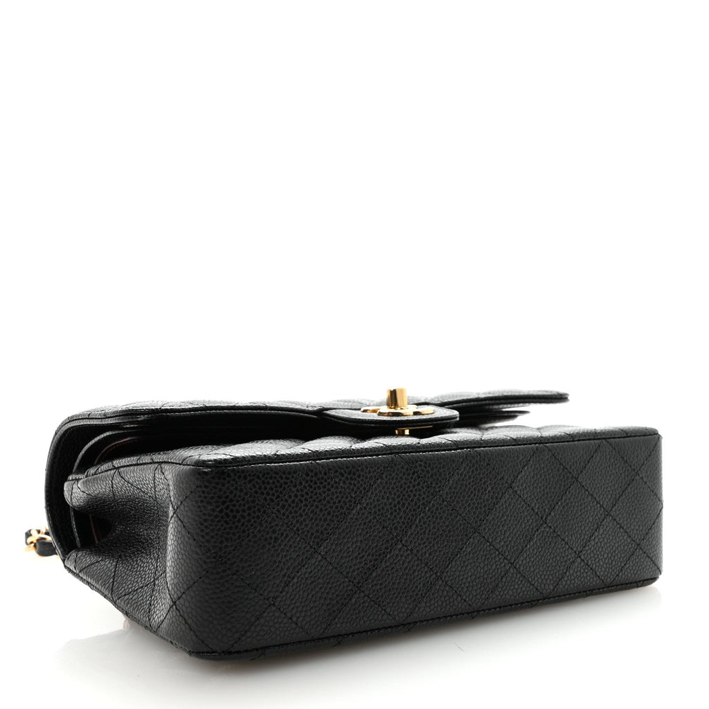 Chanel Caviar Quilted Small Double Flap Black