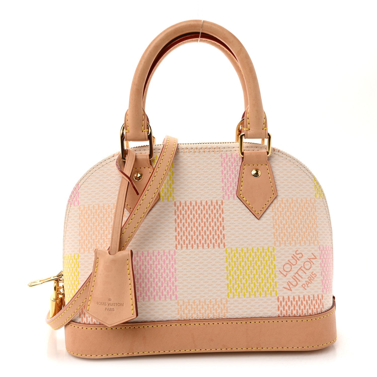 Louis Vuitton Damierlicious Alma BB Rose Peach