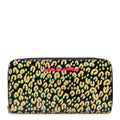 Louis Vuitton Vernis Leopard Zippy Wallet Blue Infini
