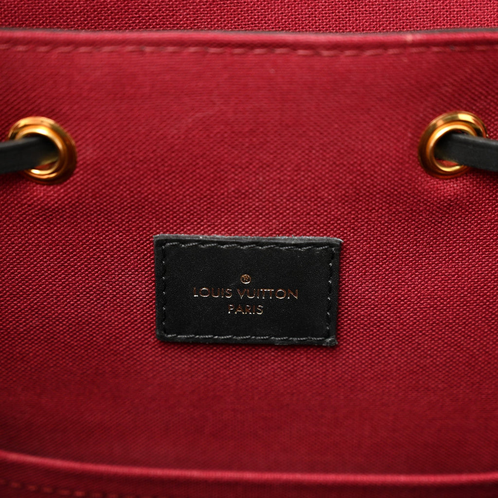 Louis Vuitton Monogram Montsouris PM Black