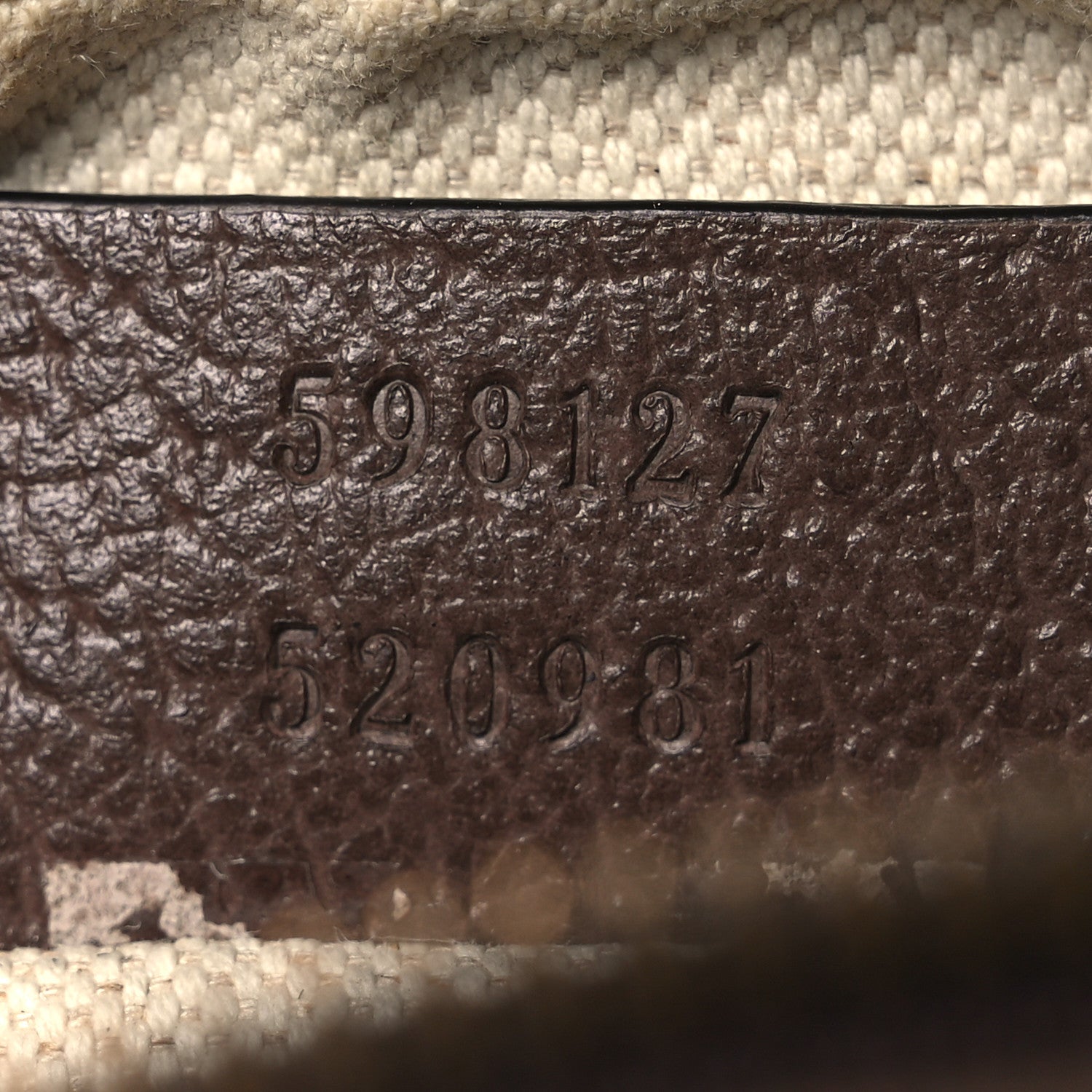 Gucci GG Supreme Monogram Web Mini Ophidia Messenger Brown