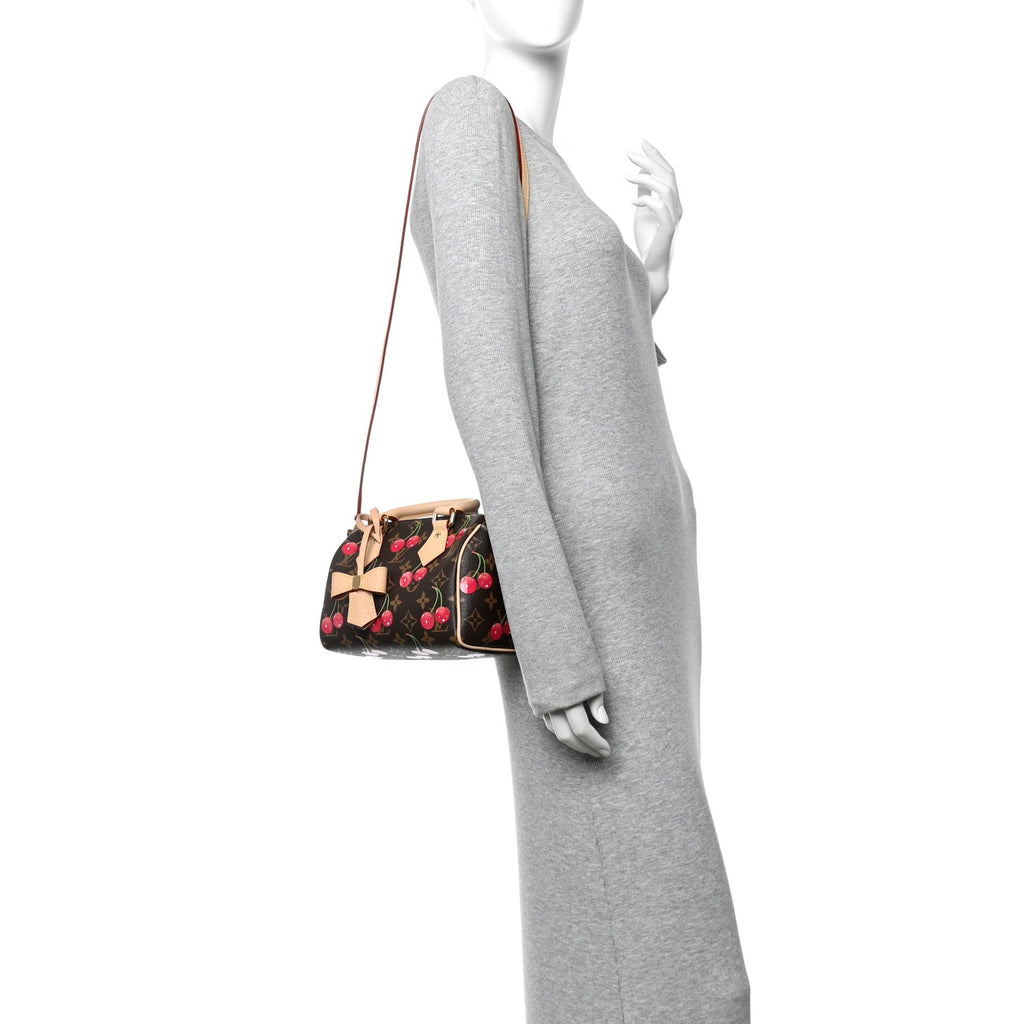 Louis Vuitton LV X TM Monogram Cerises Speedy Bandouliere 20