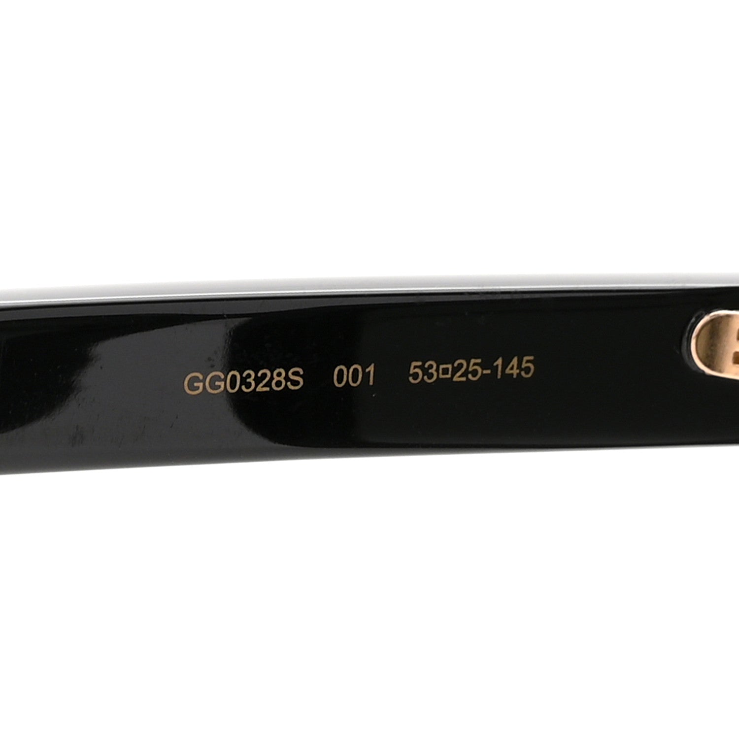 Gucci Acetate Oversize Sunglasses GG0328S Black