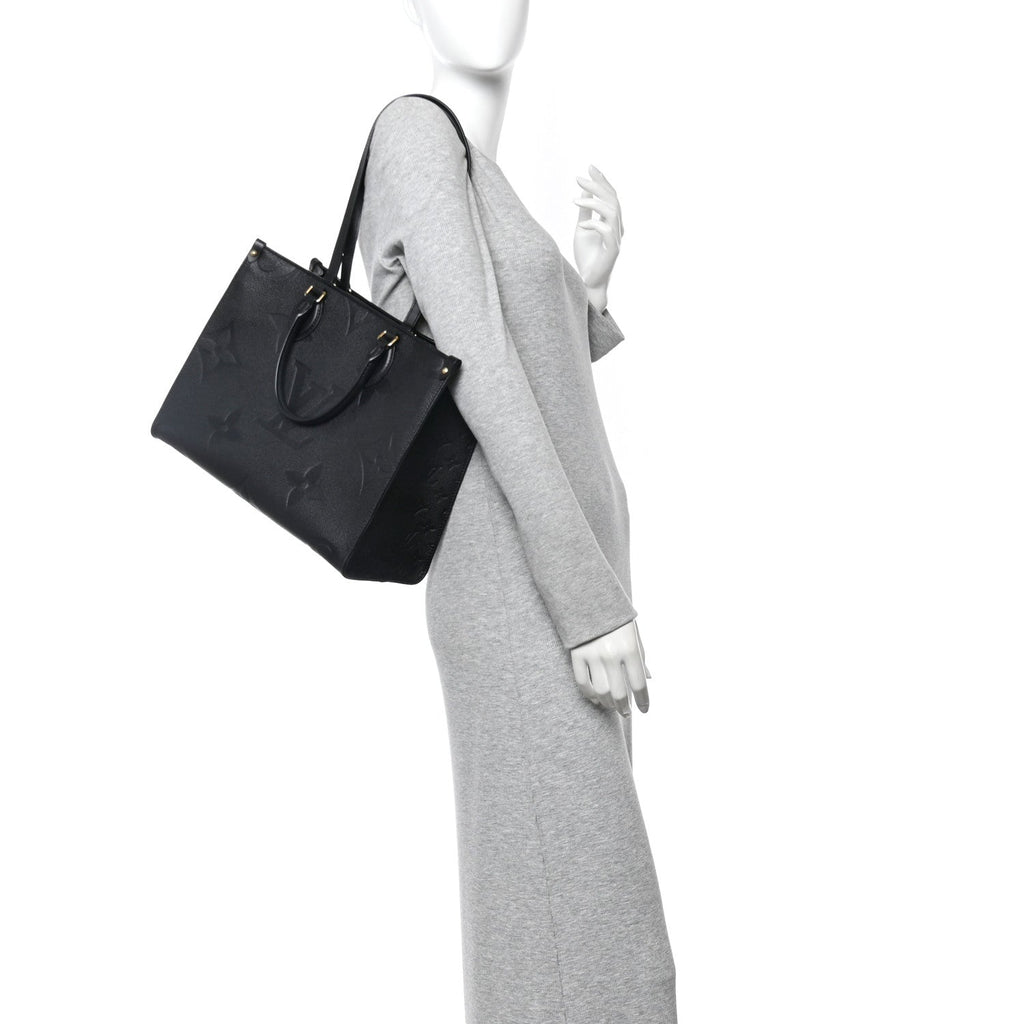 Louis Vuitton Empreinte Monogram Giant Onthego MM Black