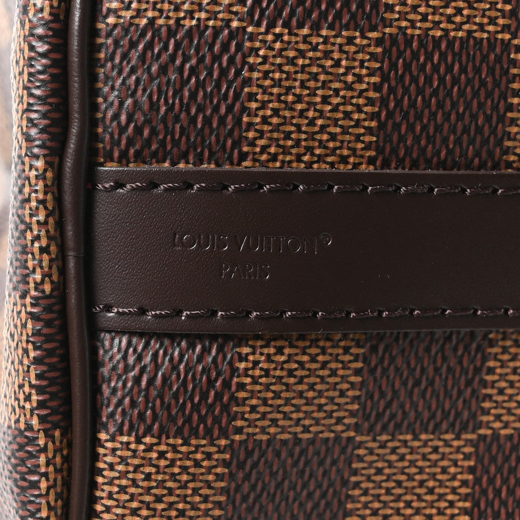 Louis Vuitton Damier Ebene Speedy Bandouliere 25