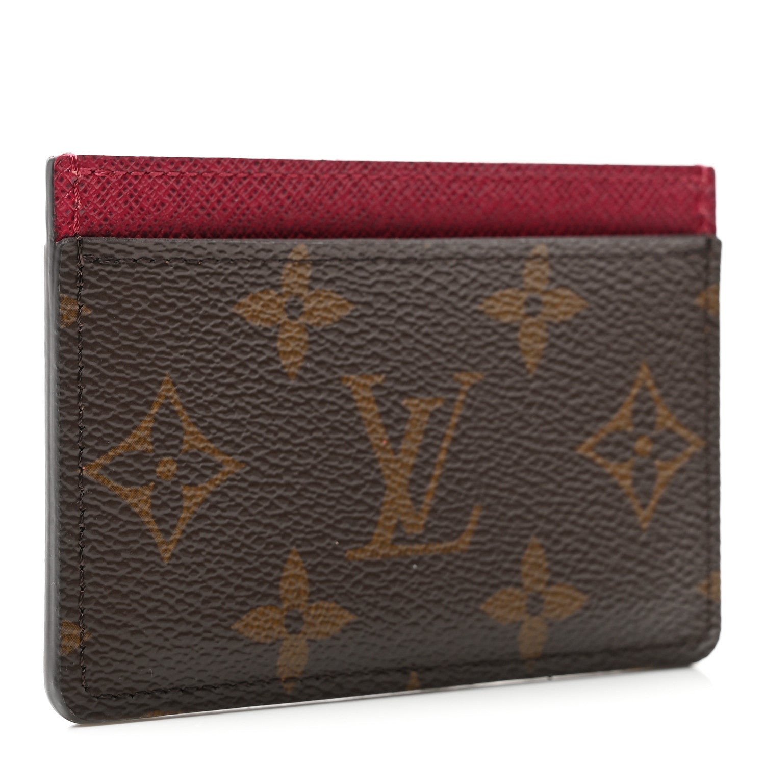 Louis Vuitton Monogram Card Holder Fuchsia