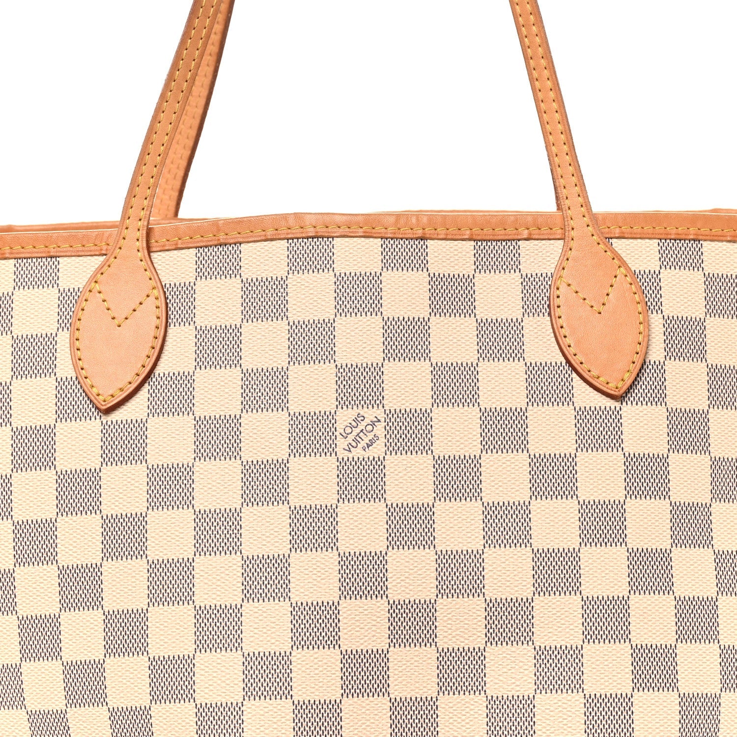 Louis Vuitton Damier Azur Neo Neverfull MM Rose Ballerine