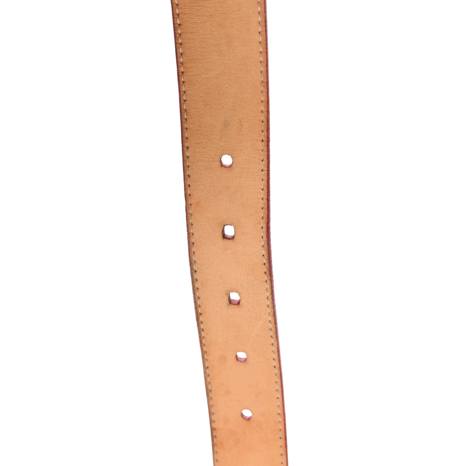 Louis Vuitton Vernis Ceinture 30mm Belt 80 32 Rouge