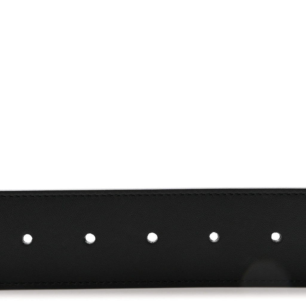 Gucci Calfskin Double G 40mm Belt 75 30 Black