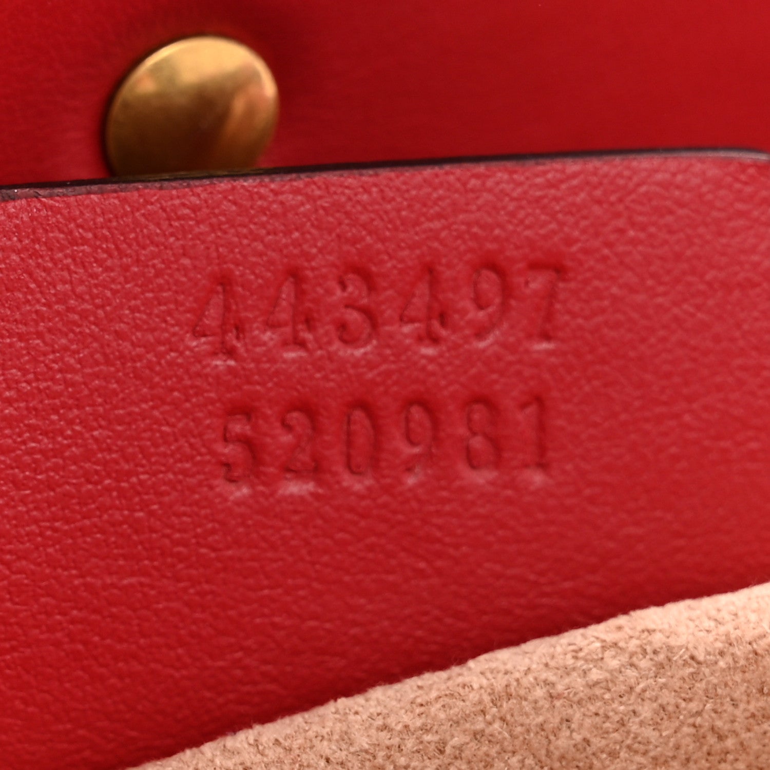 Gucci Calfskin Matelasse Small GG Marmont Shoulder Bag Hibiscus Red