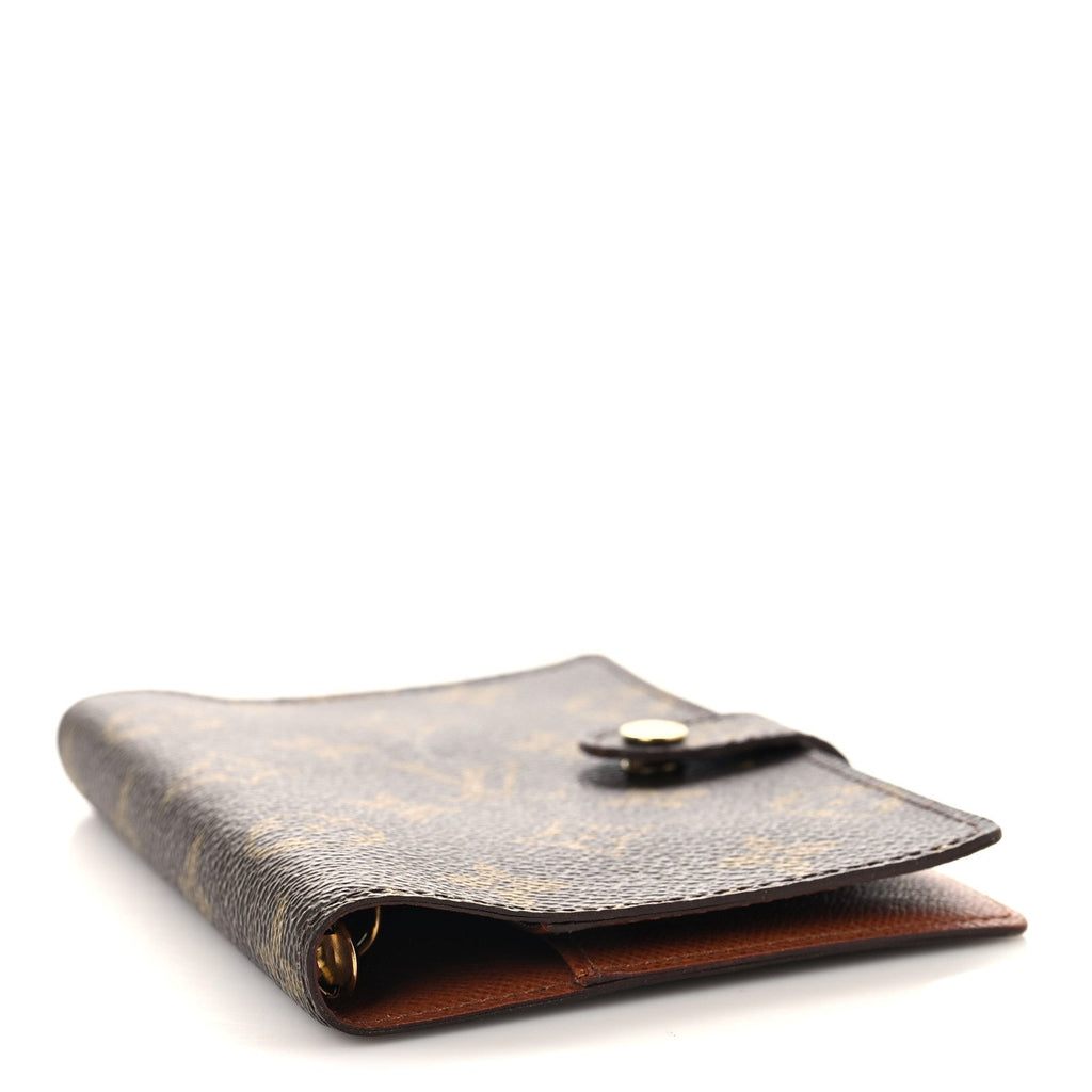 Louis Vuitton Monogram Small Ring Agenda Cover