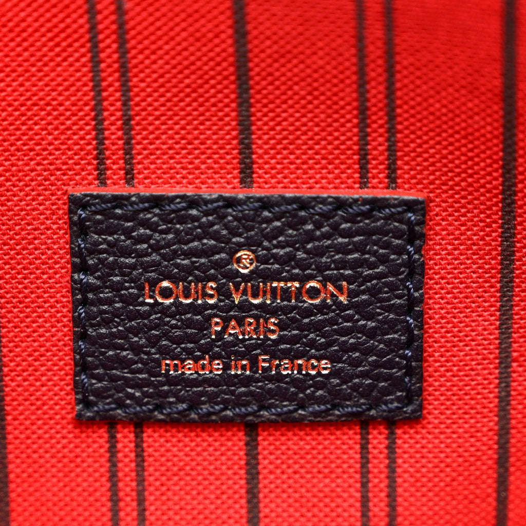 Louis Vuitton Empreinte Pochette Metis Marine Rouge