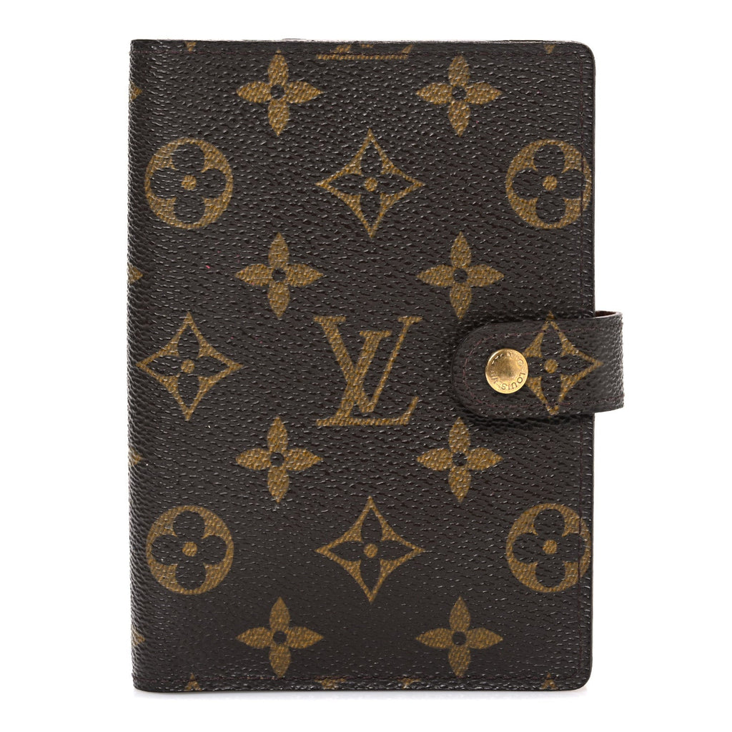Louis Vuitton Monogram Small Ring Agenda Cover