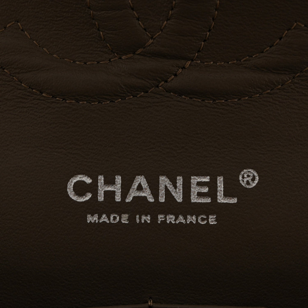 Chanel Caviar Quilted Medium Double Flap Taupe