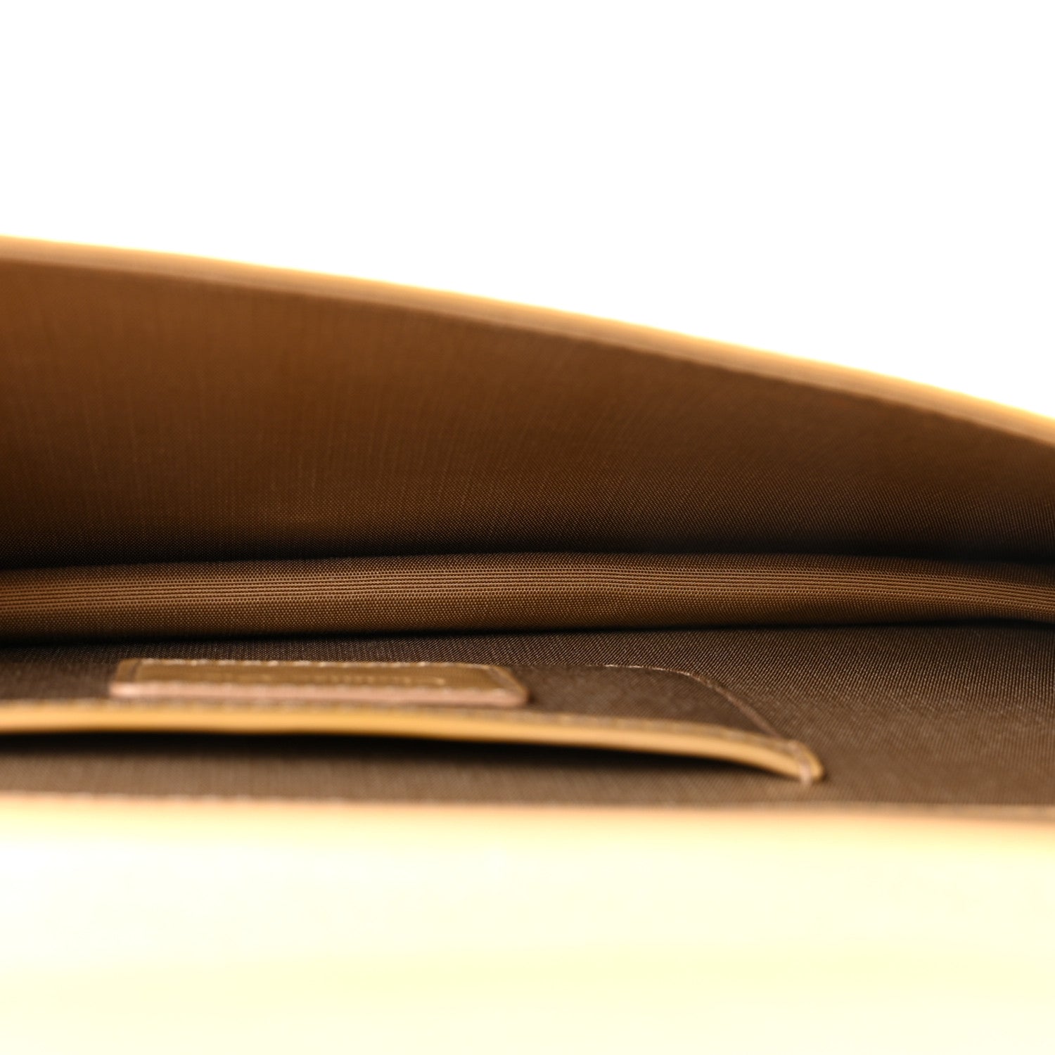 Christian Dior Patent Cannage Lady Dior Convertible Clutch Beige